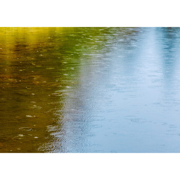 Foto print - Stille regn